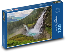 Waterfalls - Krimml Puzzle 130 pieces - 28.7 x 20 cm