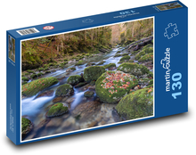 Potok w lesie Puzzle 130 elementów - 28,7x20 cm