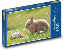 Veľkonočný zajačik Puzzle 130 dielikov - 28,7 x 20 cm