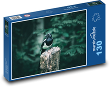 Magpie - bird, nature Puzzle 130 pieces - 28.7 x 20 cm 