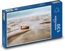 Muszle na brzegu morza Puzzle 130 elementów - 28,7x20 cm