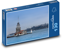 Turcja - morze, Stambuł Puzzle 130 elementów - 28,7x20 cm