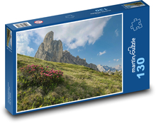 Přírodní scenérie - hory, krajina Puzzle 130 dílků - 28,7 x 20 cm
