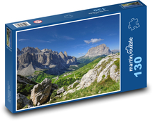 Krajina - hory, příroda Puzzle 130 dílků - 28,7 x 20 cm