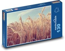 Getreidefeld - Gerste Puzzle 130 Teile - 28,7x20 cm