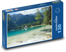 Lake in the mountains Puzzle 130 pieces - 28.7 x 20 cm