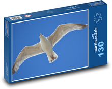 Čajka - zviera, krídla Puzzle 130 dielikov - 28,7 x 20 cm 