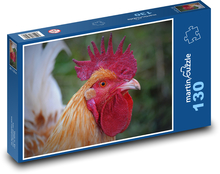 Rooster - poultry, animal Puzzle 130 pieces - 28.7 x 20 cm