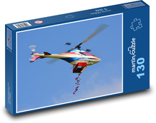 Vrtulník - Velikonoční vajíčka Puzzle 130 dílků - 28,7 x 20 cm