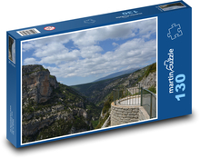 France - De La Nesque gorges Puzzle 130 pieces - 28.7 x 20 cm 