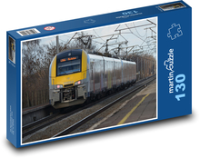 Passenger train Puzzle 130 pieces - 28.7 x 20 cm