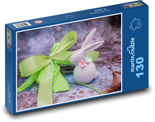 Veľkonočný zajačik Puzzle 130 dielikov - 28,7 x 20 cm 