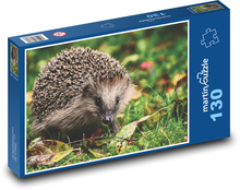 Ježek v trávě Puzzle 130 dílků - 28,7 x 20 cm