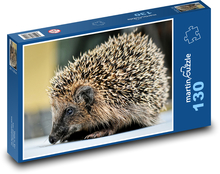 Igel - jung, Dornen Puzzle 130 Teile - 28,7x20 cm