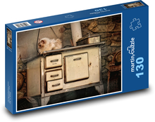 Oven - stove, nostalgia Puzzle 130 pieces - 28.7 x 20 cm 