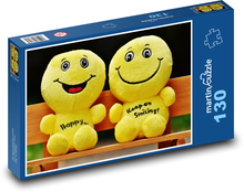 Buźki - przyjaciele, towarzysze Puzzle 130 elementów - 28,7x20 cm
