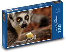 Lemur - zviera, opice Puzzle 130 dielikov - 28,7 x 20 cm 