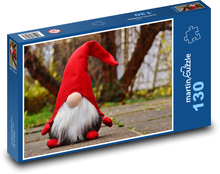 Weihnachtself - Weihnachtsdekoration Puzzle 130 Teile - 28,7x20 cm