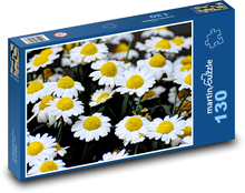 Sedmikráska - květiny, louka Puzzle 130 dílků - 28,7 x 20 cm