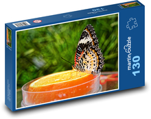 Schmetterling - Insekten, Flügel Puzzle 130 Teile - 28,7x20 cm