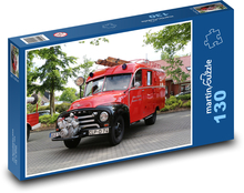 Hasiči - hasičské auto Puzzle 130 dielikov - 28,7 x 20 cm 