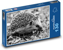 Hedgehog, Night Animal Puzzle 130 pieces - 28.7 x 20 cm 
