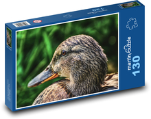 Divoká kachna - příroda, pták Puzzle 130 dílků - 28,7 x 20 cm