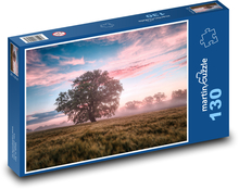Príroda - východ slnka Puzzle 130 dielikov - 28,7 x 20 cm 