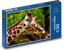 Žirafa - zoo, zvíře Puzzle 130 dílků - 28,7 x 20 cm