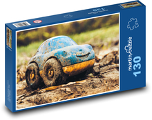 Spielzeug - Auto, Fahrzeug Puzzle 130 Teile - 28,7x20 cm