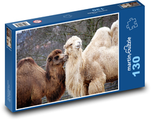 Wielbłąd - zwierzę, safari Puzzle 130 elementów - 28,7x20 cm