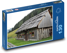 Dom - Slovinsko, Alpy Puzzle 130 dielikov - 28,7 x 20 cm 