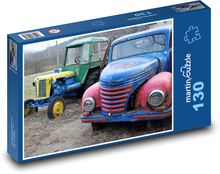 Car - tractor, truck Puzzle 130 pieces - 28.7 x 20 cm