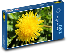 Dandelion - yellow flower, spring Puzzle 130 pieces - 28.7 x 20 cm 