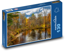 Les - podzim, příroda Puzzle 130 dílků - 28,7 x 20 cm