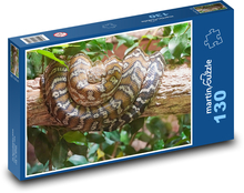 Had - plaz, zvíře Puzzle 130 dílků - 28,7 x 20 cm