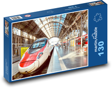 Frankfurt nad Menem - pociąg Puzzle 130 elementów - 28,7x20 cm
