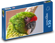 Ara - papoušek, pták Puzzle 130 dílků - 28,7 x 20 cm