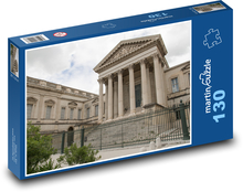 Francja - Montpellier, dwór Puzzle 130 elementów - 28,7x20 cm