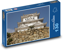 Japonsko - hrad Himedži Puzzle 130 dílků - 28,7 x 20 cm