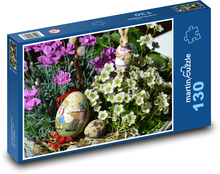 Ostern - Eier, Dekorationen Puzzle 130 Teile - 28,7x20 cm