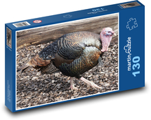 Truthahn - Vogel, Tier Puzzle 130 Teile - 28,7x20 cm