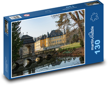 Schloss - Brücke, See Puzzle 130 Teile - 28,7x20 cm