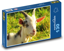 Ziege - Lamm, Ziege Puzzle 130 Teile - 28,7x20 cm