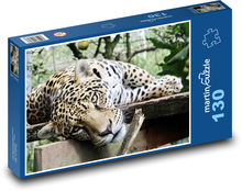 Jaguár - kočka, zvíře  Puzzle 130 dílků - 28,7 x 20 cm