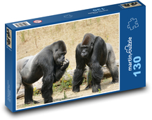 Gorila - dvě opice Puzzle 130 dílků - 28,7 x 20 cm