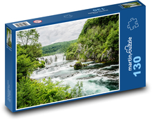 Wasserfall - Fluss, Natur Puzzle 130 Teile - 28,7x20 cm
