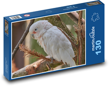 Kakadu - vták, papagáj Puzzle 130 dielikov - 28,7 x 20 cm 