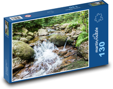Rzeka - woda, przyroda Puzzle 130 elementów - 28,7x20 cm