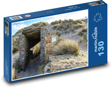 Duny - písek, tráva Puzzle 130 dílků - 28,7 x 20 cm